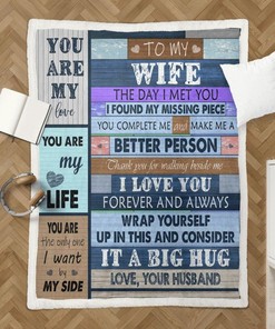 Romantic Husband To Wife Quilt Bedding Set For Valentine's Day