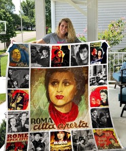 Rome, Open City Quilt Bedding Set 0747 - Italian Film Classic Collection