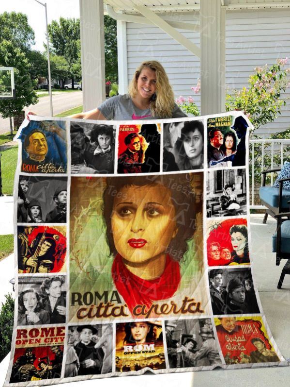 Rome, Open City Quilt Bedding Set 0747 - Italian Film Classic Collection