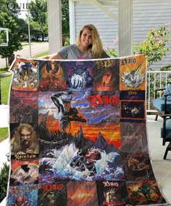 Ronnie James Dio Fans Ver 17 Quilt Bedding Set