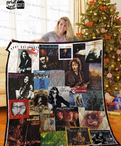 Rory Gallagher Albums Cover Poster Quilt Blanket Ver 3 - Keep Warm With Rory Gallagher's Iconic Albums Quilt