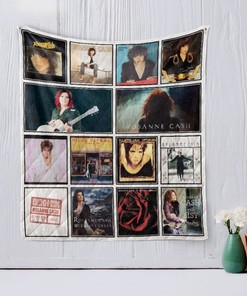 Rosanne Cash Quilt Blanket - Personalized Gift for Music Lovers