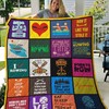 Rowing Keep Calm And Row On Quilt Bedding Set for Athletes