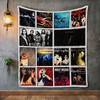 Roxy Music Album Covers Quilted Bedding Set - King Size