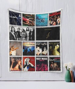 Roxy Music Vintage Quilted Bedding Set - Full Size