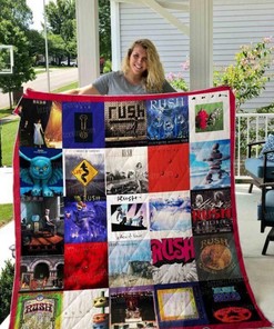 Rush Band All Season Plus Size Quilt Bedding Set - Must-Have For Fans Of This Legendary Band