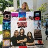 Rush Band Music Collection Quilt Bedding Set for Fans