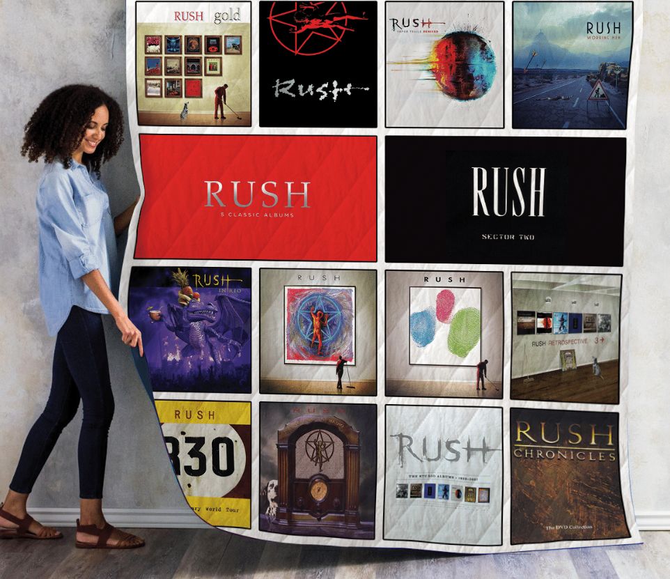 Rush Complication Albums Quilt Bedding Set New