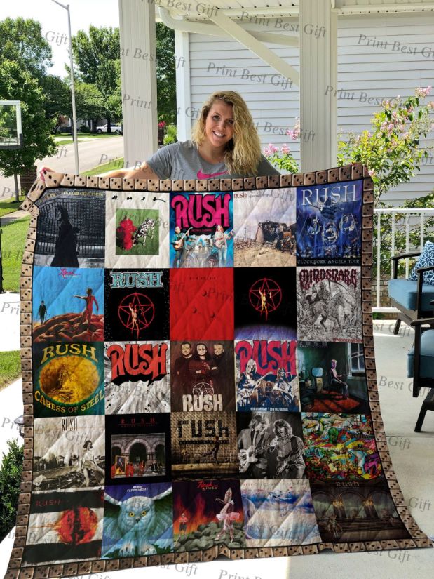 Rush Cover Poster Quilt Bedding Set Ver 2