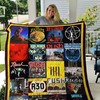 Rush Vintage Rock Band Quilted Bedding Set - For True Fans
