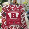 Rutgers Scarlet Knights Ncaa Quilt Bedding Set