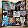 Ruth Bader Ginsburgh Quotes Inspirational Quilt Bedding Set