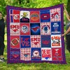 SMU Mustangs NCAA Quilt Blanket - Stay Comfy and Cheer for the Mustangs