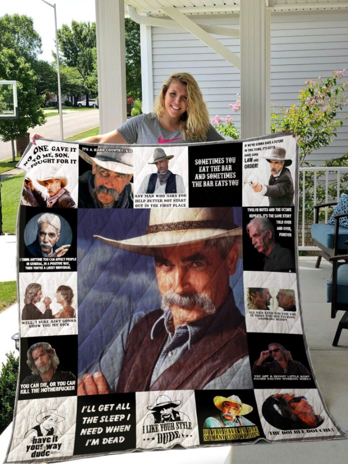 Sam Elliott Quilt Bedding Set for Fans Ver 17