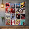 Sammy Hagar 2 Album Covers Quilt Blanket - Rocking All Night Long for Music Fans