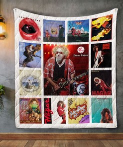 Sammy Hagar Quilt Blanket - Album Cover Collection
