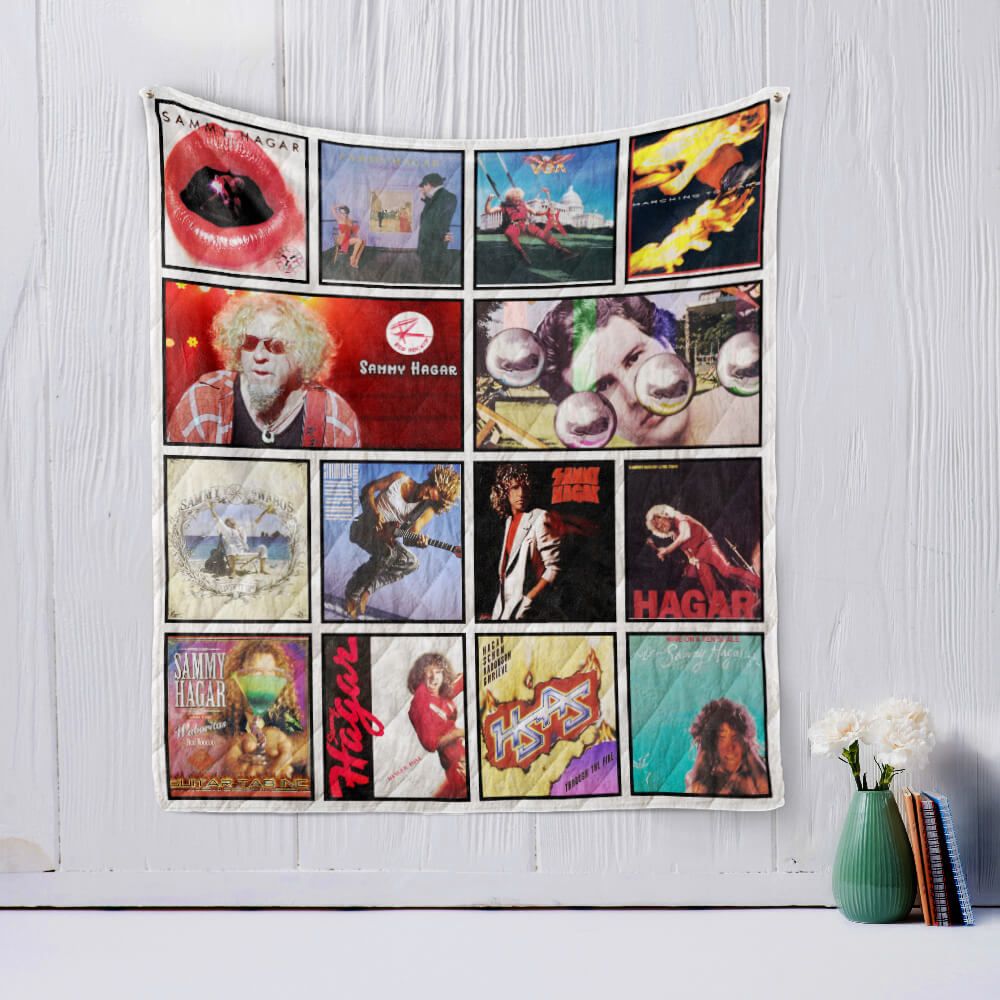 Sammy Hagar Two Quilt Bedding Set for Fans