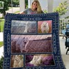 Samoyed Dog Pattern Quilt Bedding Set for Dog Lovers