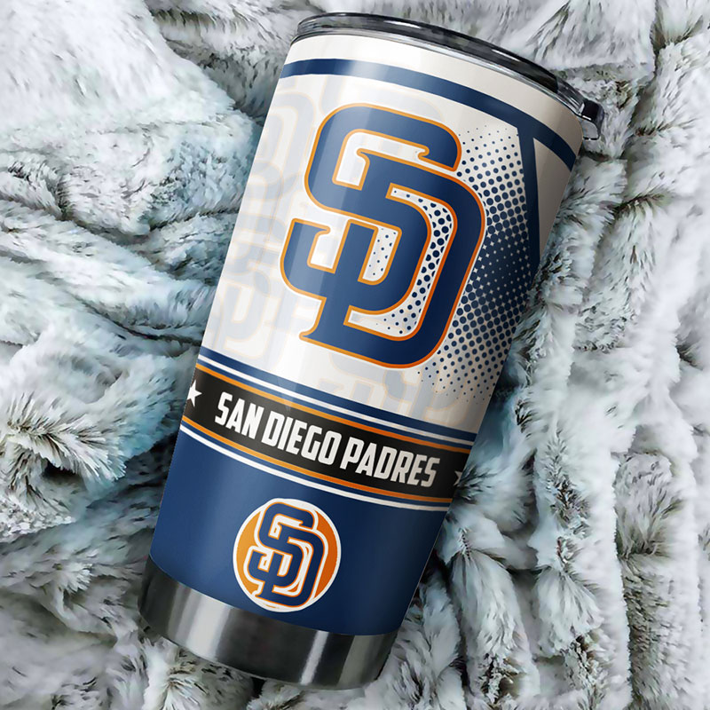 San Diego Padres MLB Tumbler with Awesome Design - Perfect for Baseball Fans