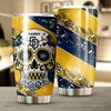 San Diego Padres MLB Tumbler with Skull Design for Baseball Lovers
