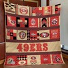 San Francisco 49ers Niners Pride Quilt Bedding Set for Sports Fans