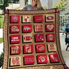 San Francisco 49ers Quilt Bedding Set with Team Designs