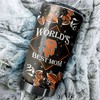 San Francisco Giants MLB Tumbler - World's Best Mom Personalized for Baseball lovers