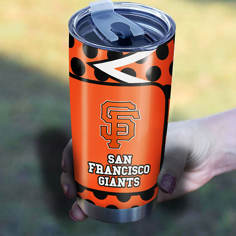 San Francisco Giants MLB Tumbler for Fanatics with custom MLB logo - Image 2