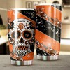 San Francisco Giants MLB Tumbler with Skull Design for Baseball Fans and MLB Logo