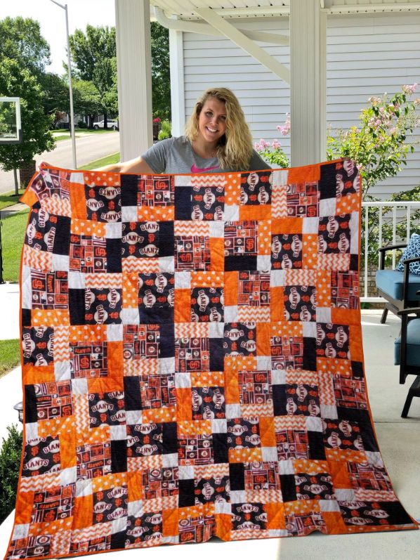 San Francisco Giants SF Quilt Bedding Set