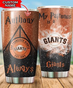 San Francisco Giants Tumbler with Harry Potter MLB Custom Name - Perfect for Fans