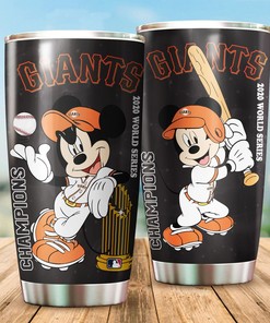 San Francisco Giants Tumbler with Mickey Love Design - Perfect for Baseball-MLB Fans