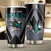 San Jose Sharks NHL Tumbler - A Unique Thermos for Your Daily Use