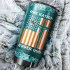 San Jose Sharks NHL Tumbler - One Nation Under God, Indivisible, and Ready to Drink