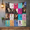 Sara Shepard Books Quilt Blanket - Vintage Blanket for Book Lovers