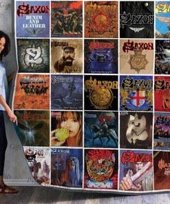 Saxon Cover Poster Quilt Bedding Set Ver 2