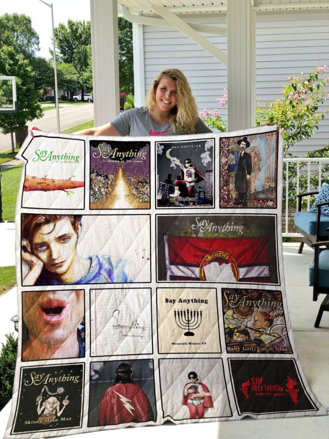 Say Anything Romantic Movie Inspired Quilt Bedding Set
