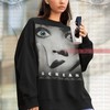 Scary Movie Scream Sweater with Drew Barrymore Homage and Horror Film Theme for Women