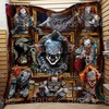 Scary Pennywise Horror Movie Quilt Blanket for Halloween