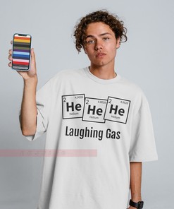Science Fair Periodic Table Chemistry Tee | Laughing Gas Science Joke Unisex T-Shirt