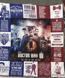 Sci-fi Doctor Who Quilt Bedding Set for Sci-Fi Fans With A Quilt Blanket Touch