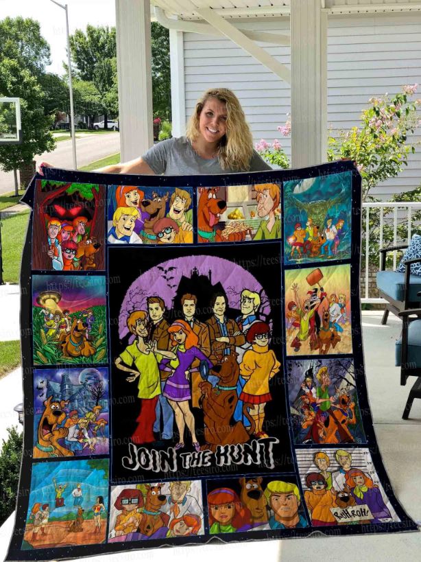 Scooby Doo Quilt Bedding Set 01 - Ideal For Cartoon Enthusiasts