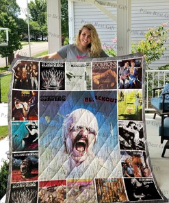 Scorpions Albums Quilted Bedding Set For Fans - Queen Size