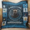 Scuba Diving What's Your Superpower Quilt Blanket for Fans with Quilt Bedding Set