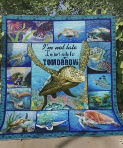 Sea Turtle Inspiration Quilt Bedding Set: Great Customized Quilt Gifts