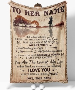 Seal The Deal With Your Loved One With This Personalized Guitar Blanket From Husband For Girlfriend Birthday