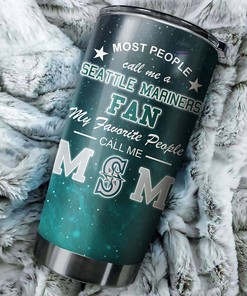 Seattle Mariners MLB Tumbler for proud baseball moms with MLB logo