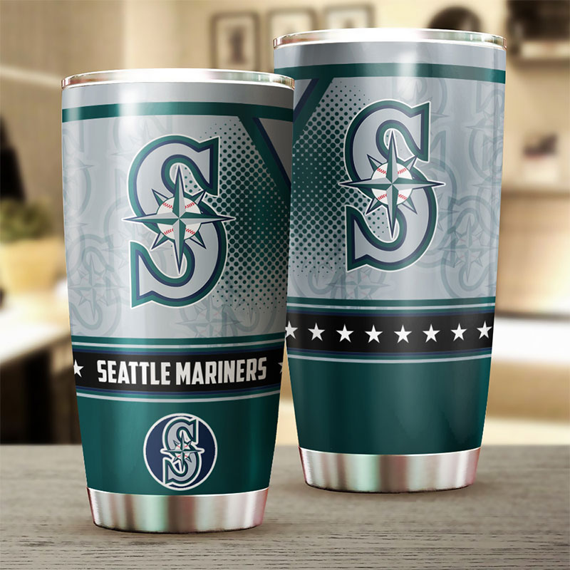 Seattle Mariners MLB Tumbler with Awesome Design - Perfect for Baseball Fans - Image 2