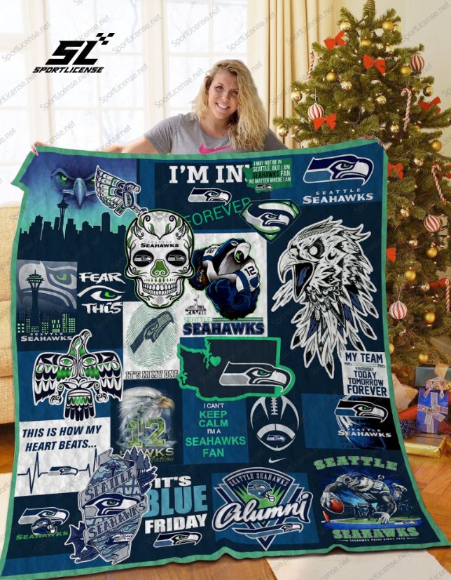Seattle Seahawks Fans Celebrate Blue Friday with Quilt Blanket