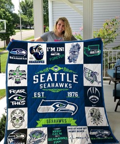 Seattle Seahawks Fans Ver Quilt Blanket 17 with Keywords